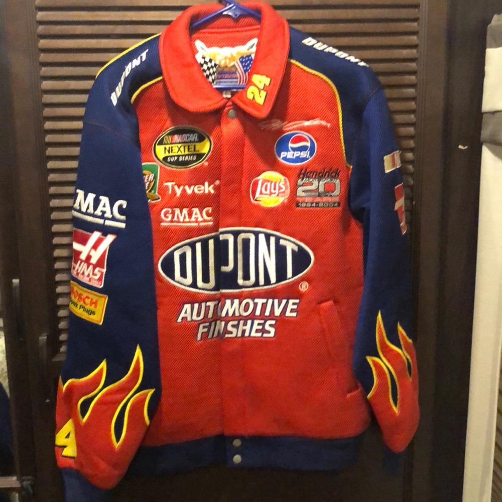 Jeff Gordon #24 DuPont Mesh jacket Nascar Chevy